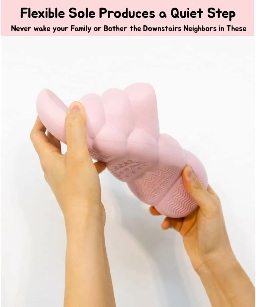 Billows Cloud Slippers for Women | Cloud Maternity Slippers | Indoor Outdoor Bubble Slides | Cloud Slides Women | Comfortable Light Non-Slip Womens Cloud Slippers | Multi-purpose Pillow Slides | Waterproof Cloud Slippers | Women Cloud Slides