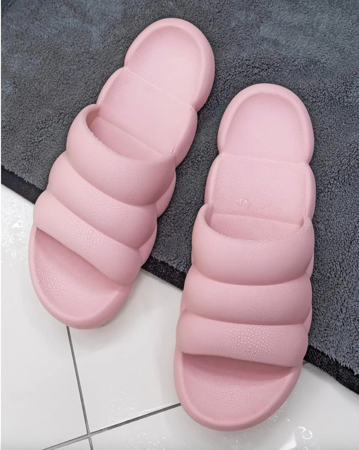 Billows Cloud Slippers for Women | Cloud Maternity Slippers | Indoor Outdoor Bubble Slides | Cloud Slides Women | Comfortable Light Non-Slip Womens Cloud Slippers | Multi-purpose Pillow Slides | Waterproof Cloud Slippers | Women Cloud Slides