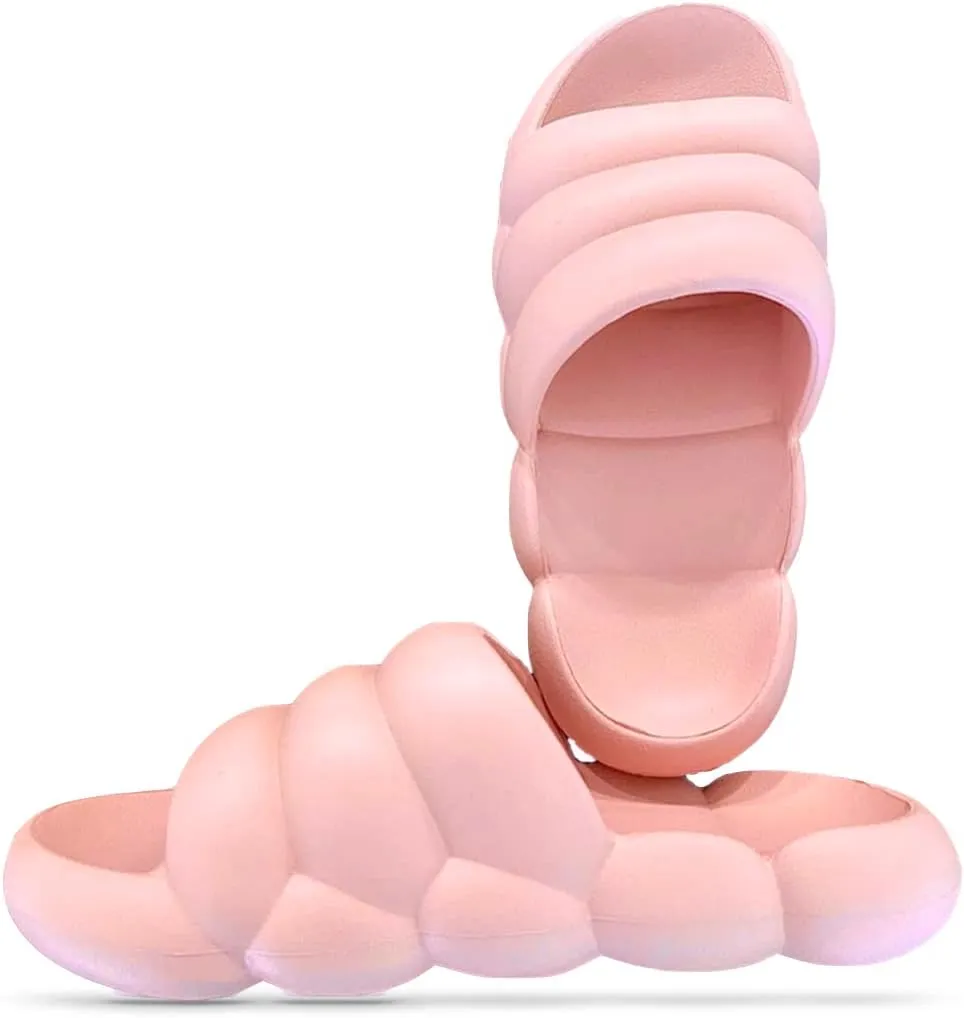 Billows Cloud Slippers for Women | Cloud Maternity Slippers | Indoor Outdoor Bubble Slides | Cloud Slides Women | Comfortable Light Non-Slip Womens Cloud Slippers | Multi-purpose Pillow Slides | Waterproof Cloud Slippers | Women Cloud Slides