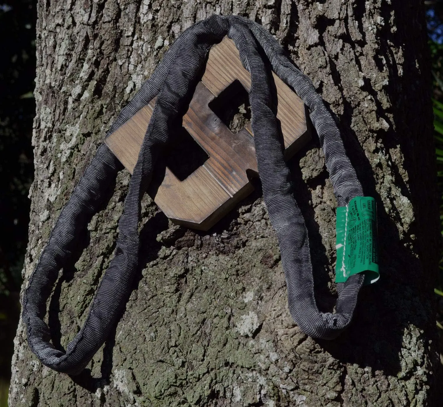 Black Spanset Round Slings 2-Pack 5300lb for Aerial Hoop Rigging polyeste sling for Yoga Hammock Aerial Silks Wrap Over Tree Limbs or Beams
