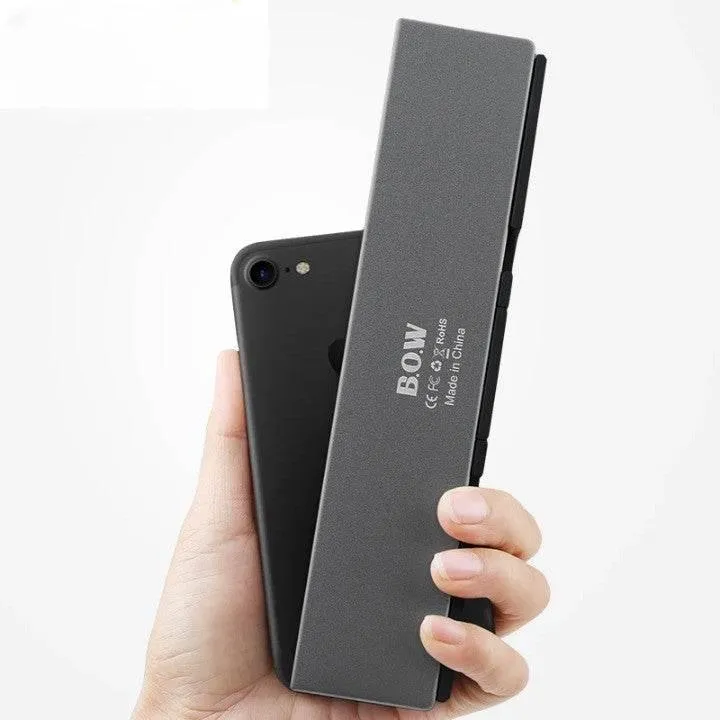 Bluetooth Foldable Keyboard - Wireless Multi-Device Portable Typing Solution