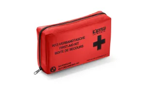 BMW 3 and 5 Series First Aid Kit Pouch - Red