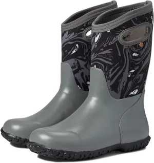 BOGS York Spooky (Toddler/Little Kid/Big Kid) Gray Multi 1 Little Kid M