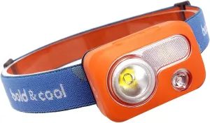 Bold & Cool Nova Lux Headlamp -215 Lumen CREE LED with 6 Light Modes, IPX7, SOS, RED Strobe, Lightweight, Woven Headband, Waterproof, Perfect for auto Emergencies, Home Repairs, Storms, Everyday etc