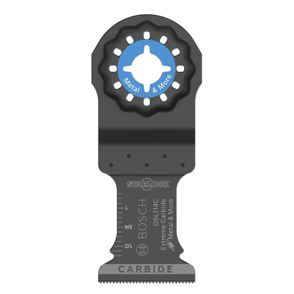 BOSCH OSL114C 1-1/4 in. STARLOCK Carbide Tooth Plunge Cut Oscillating Multi-Tool Saw Blade