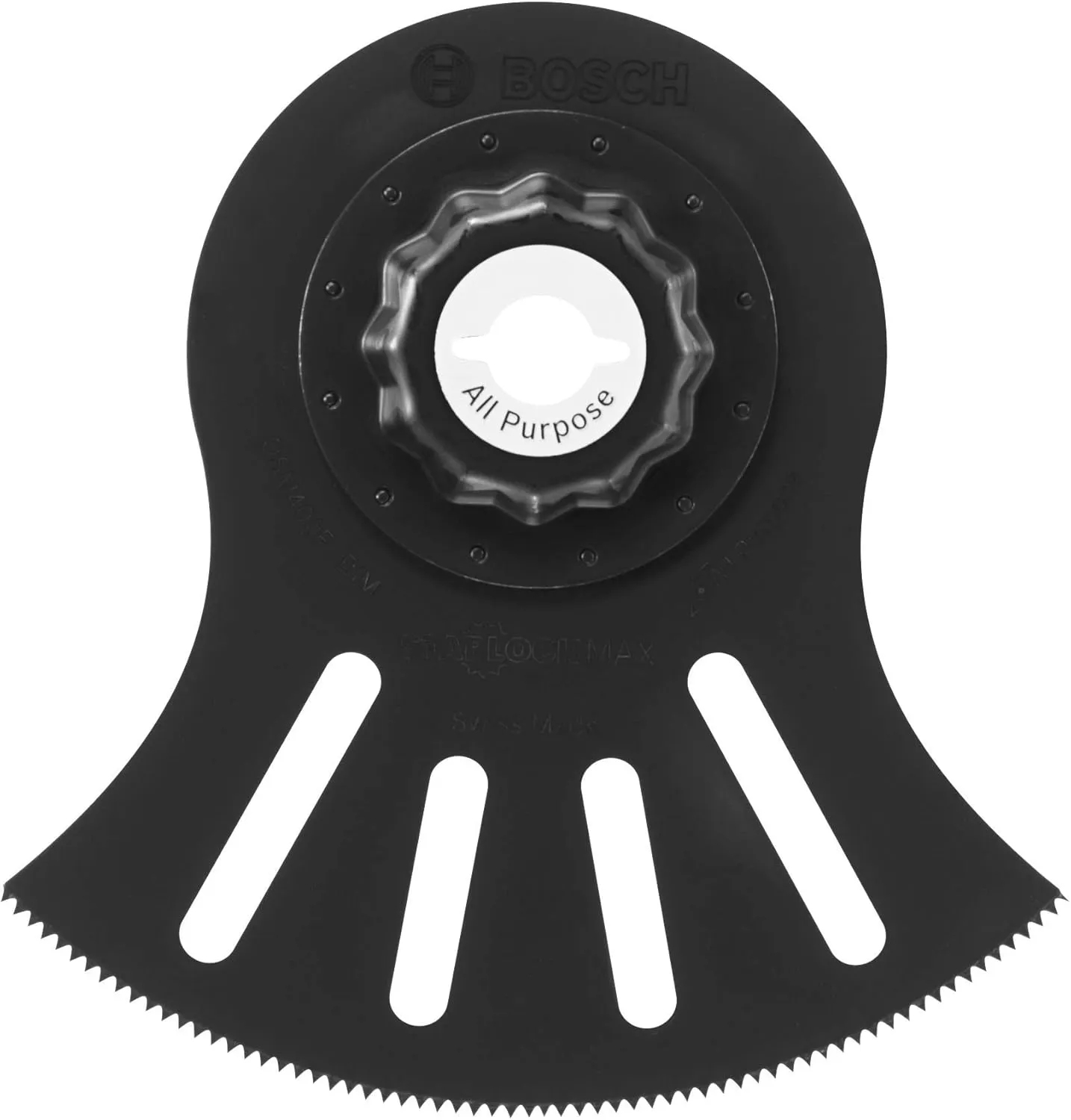 Bosch OSM400F 4 in. StarlockMax Oscillating Multi-Tool Bi-Metal Segment Saw Blade