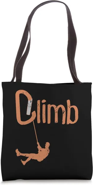 Boulder Outfit Climbing Accessories Carabiner Tote Bag
