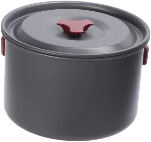 Camping Cookware Set Camping Single Pan Aluminum Alloy Cooking Pot Outdoor Cooking Utensils