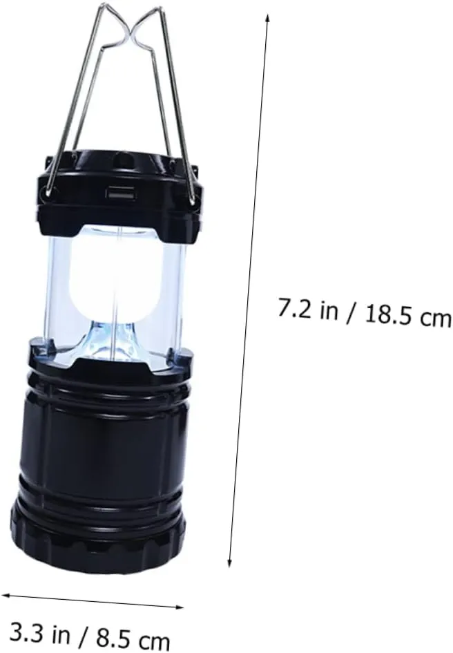 Camping Electric Lantern Solar Lights for Tent Lightweight Outdoor Lighting