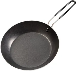 Camping Fry Pan Nonstick Skillet Reusable Multipurpose Lightweight Folding Handle Outdoor Cooking Griddle for Barbecue Picnic