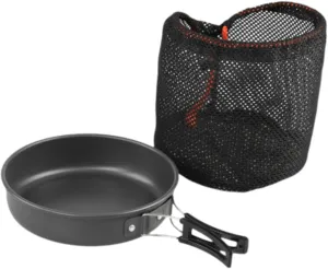 Camping Frying Pan, Nonstick Fry Pan, Lightweight Kitchen Cookware Camping Skillet Cooking, for Travel Outdoor Activities