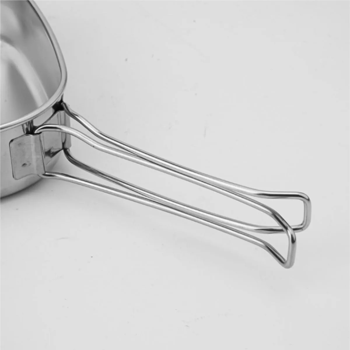 Camping Kitchen Utensil Camping Stainless Steel Outdoor Mountaineering Cooker Camping Portable Storage Picnic Pot Set for Outdoor Cooking