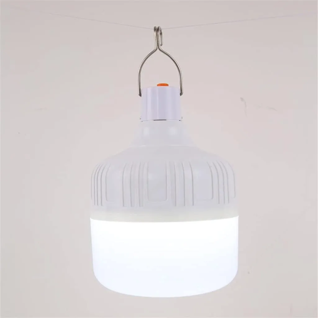 Camping Lantern, Outdoor Bulb USB LED Emergency Lights Portable Tent Lamp Battery Lantern BBQ Camping Light