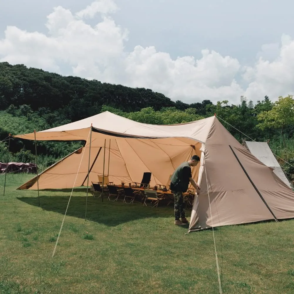 Camping Tent for 8 Person, Large Family Tent Waterproof & Windproof 4 Seasons Instant Tent for Family Team Outdoor Backpacking Camping Hiking