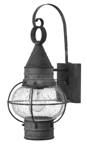 Cape Cod LED Wall Mount in Aged Zinc