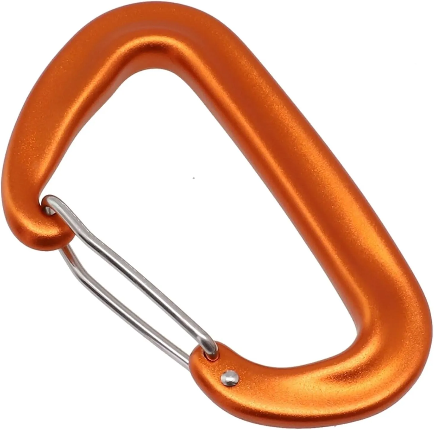 Carabiner Clips 12KN Aluminum Carabiner Clip D Ring Carabiners Small Carabiner Keychain Spring Snap Hooks Mini Carabiner Clip Set(Black)