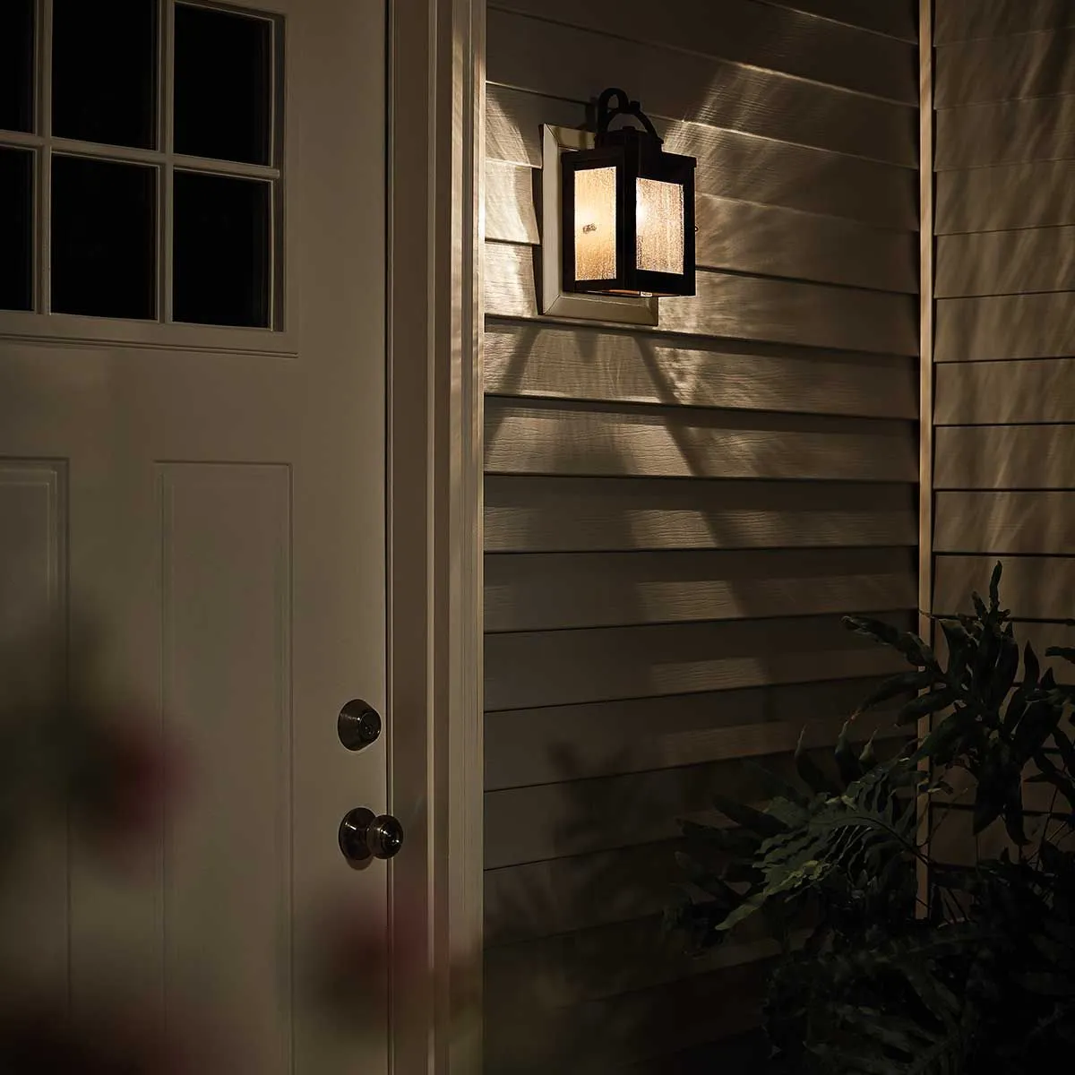 Carlson 1 Light Wall Lantern | Rubbed Bronze