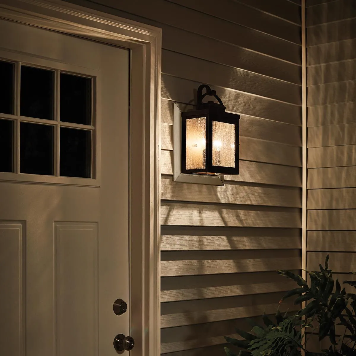 Carlson 2 Light Wall Lantern | Rubbed Bronze