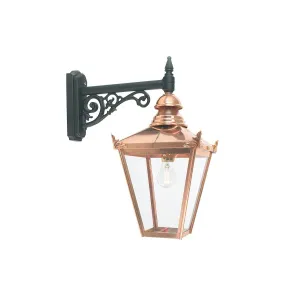 Chelsea 1 Light Down Wall Lantern | Copper