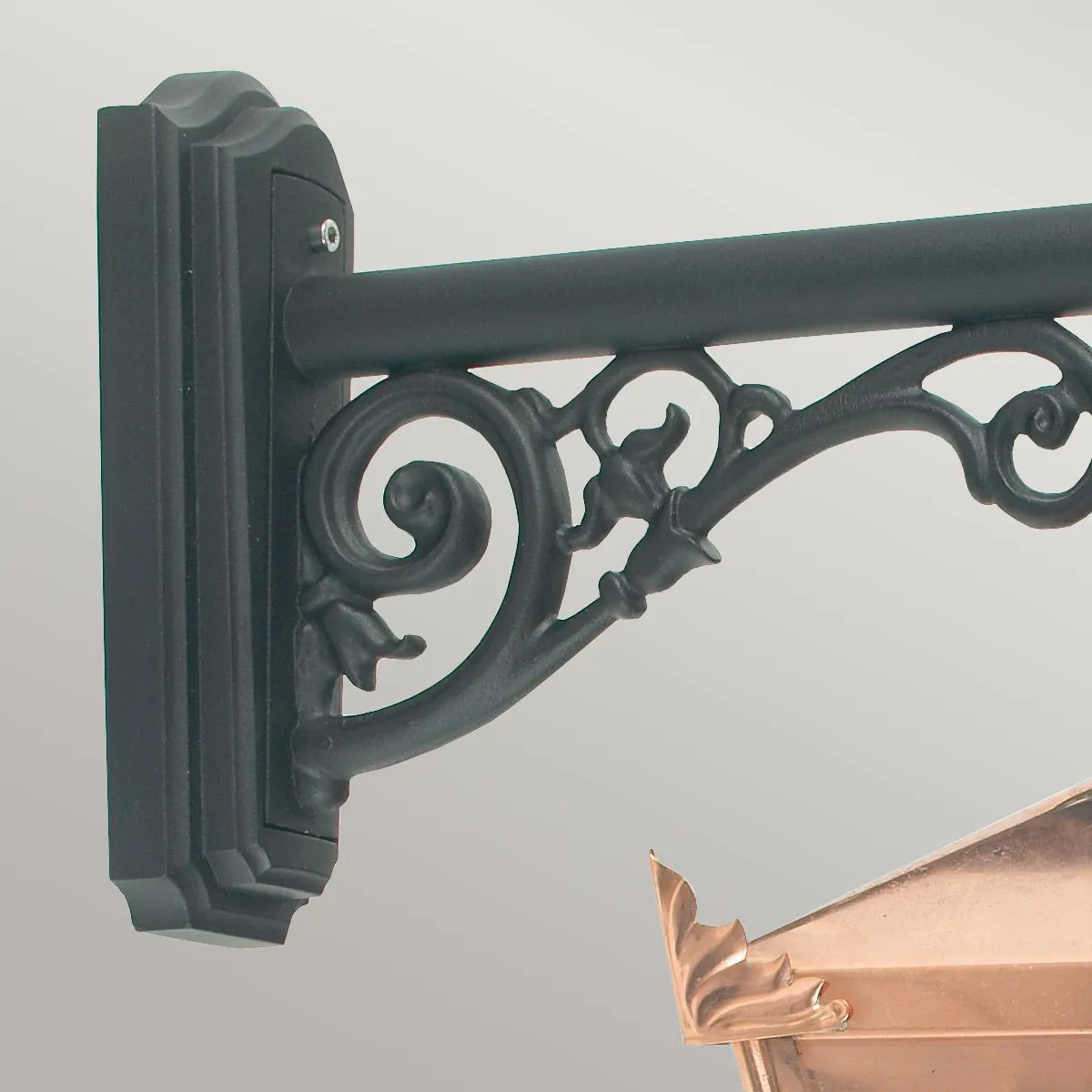 Chelsea 1 Light Down Wall Lantern | Copper