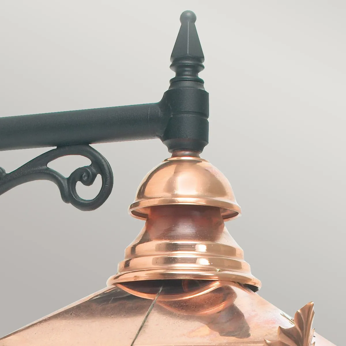 Chelsea 1 Light Down Wall Lantern | Copper