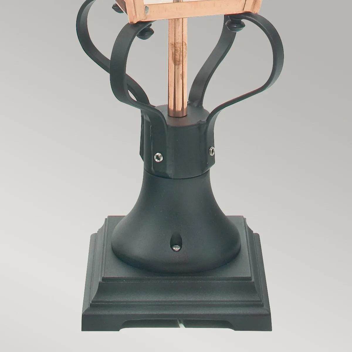 Chelsea 1 Light Pedestal Lantern | Copper