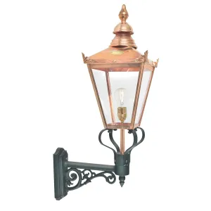 Chelsea 1 Light Wall Lantern | Copper