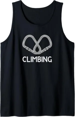 Climbing Mountaineering Alpine Carabiner Climbing Tank Top