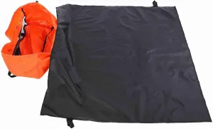 Climbing Rope Bag Foldable Mountaineering Bag Climbing Equipment Carrying Bag Sports Bag Tool Bag (Orange)
