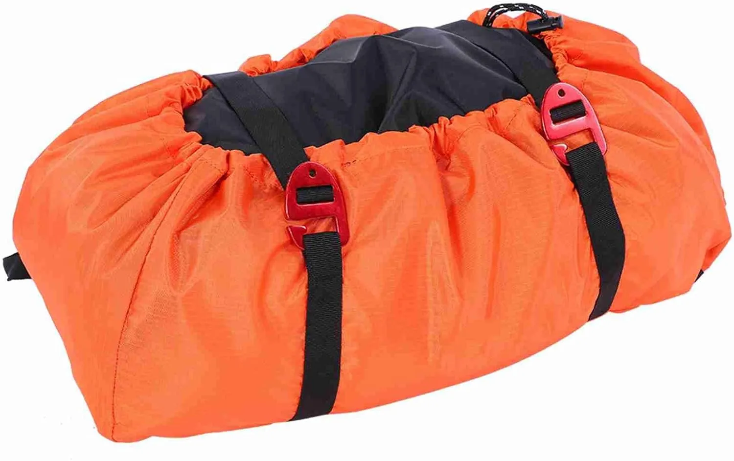 Climbing Rope Bag Foldable Mountaineering Bag Climbing Equipment Carrying Bag Sports Bag Tool Bag (Orange)