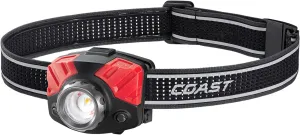 Coast® FL75 700 Lumen Dual Color Twist Focus™ LED Headlamp, Black