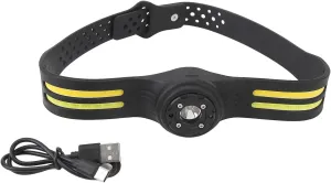 COB Headlight, USB Headlamp Rechargeable, Super Bright Headlamp Flashlight for Camping Hiking, Adjustable Angle, Type C, Light Weight Sensing