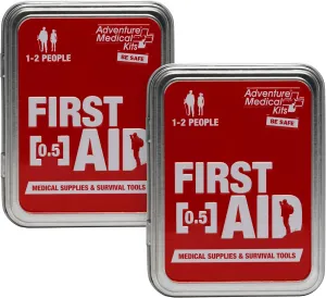 Compact first aid pack x2 - Adventure Red