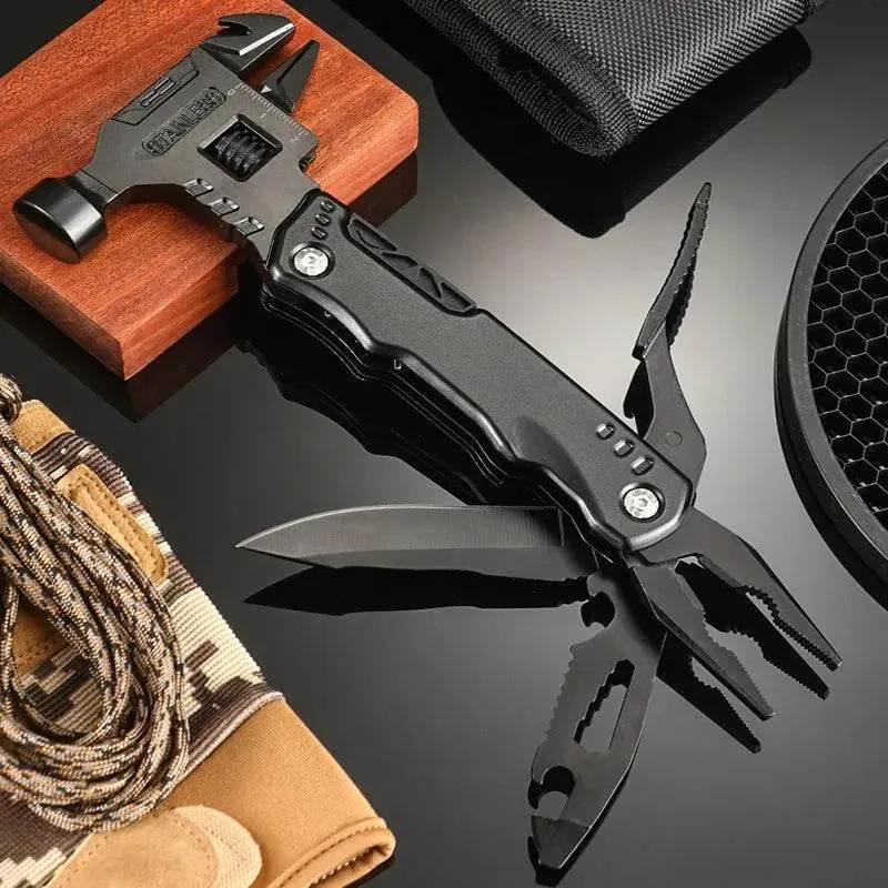 Compact Outdoor Tool - Premium Stainless Steel Helper Tool