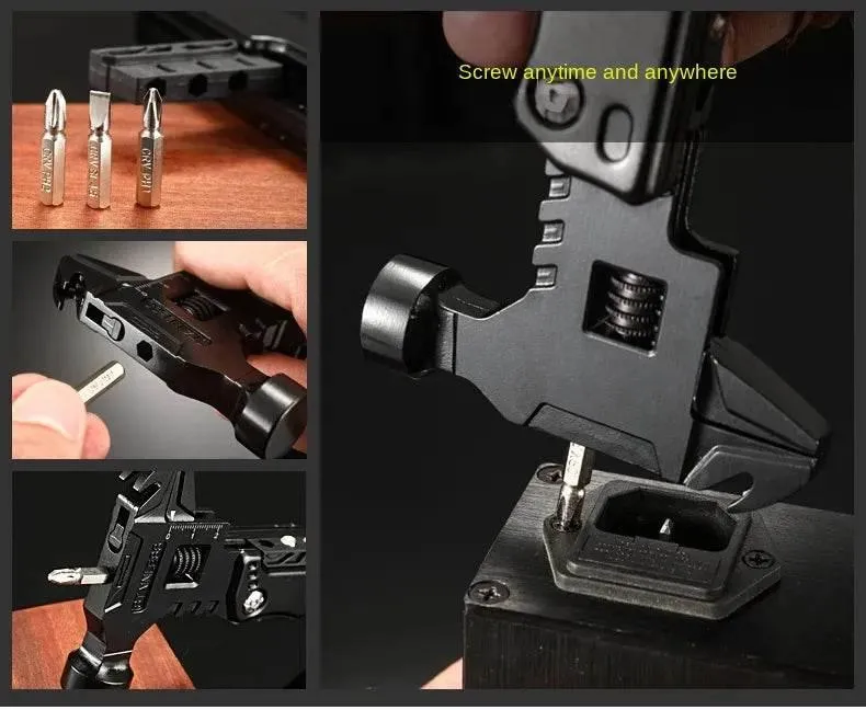 Compact Outdoor Tool - Premium Stainless Steel Helper Tool
