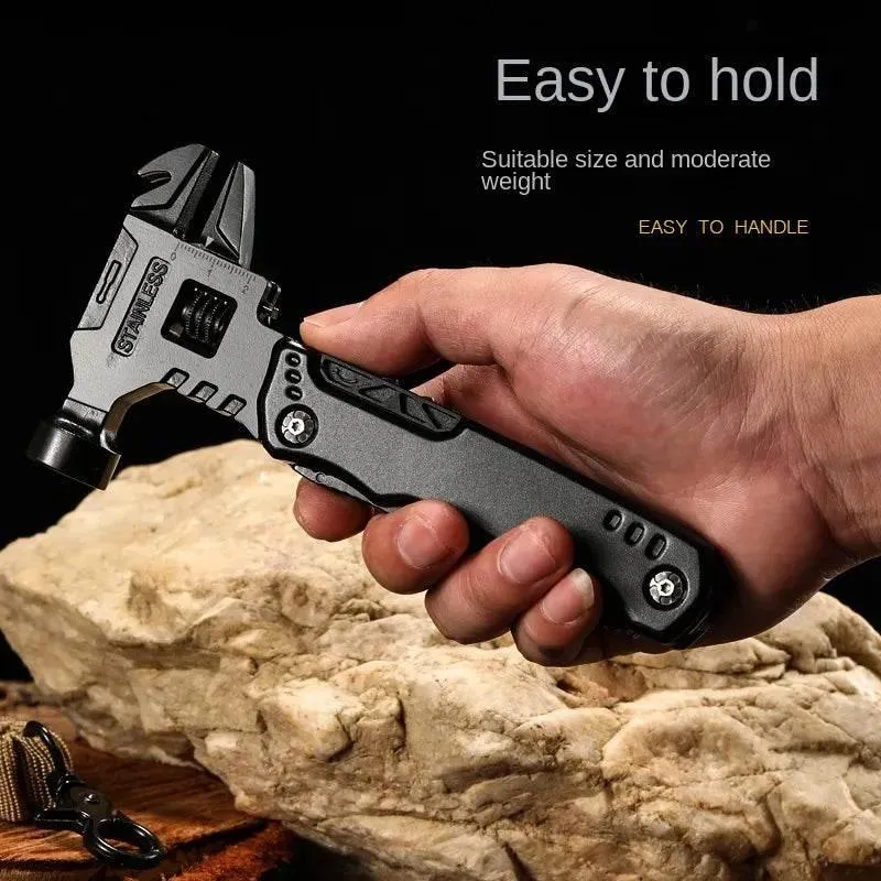 Compact Outdoor Tool - Premium Stainless Steel Helper Tool