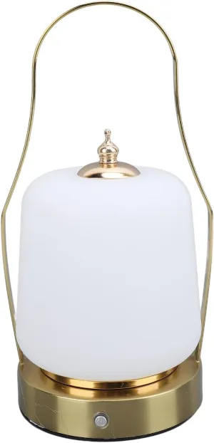 Cordless Lantern Table Lamp Rechargeable Touch Dimmable Portable Night Light, with 3600mAh Battery, for Home, Office, Camping