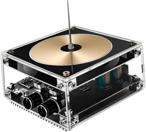 Cordless Music Coil Experiment Tool Desktop Science Toy for Phone Connection Electric Discharge for Education and Entertainment