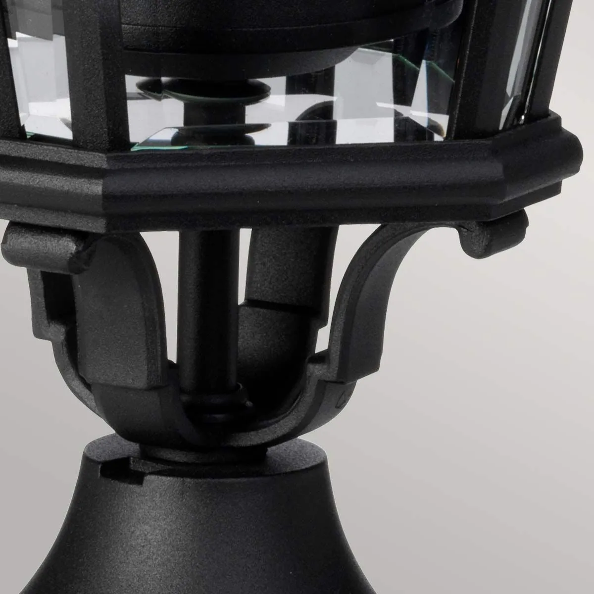Cotswold Lane 2 Light Medium Pedestal | Black