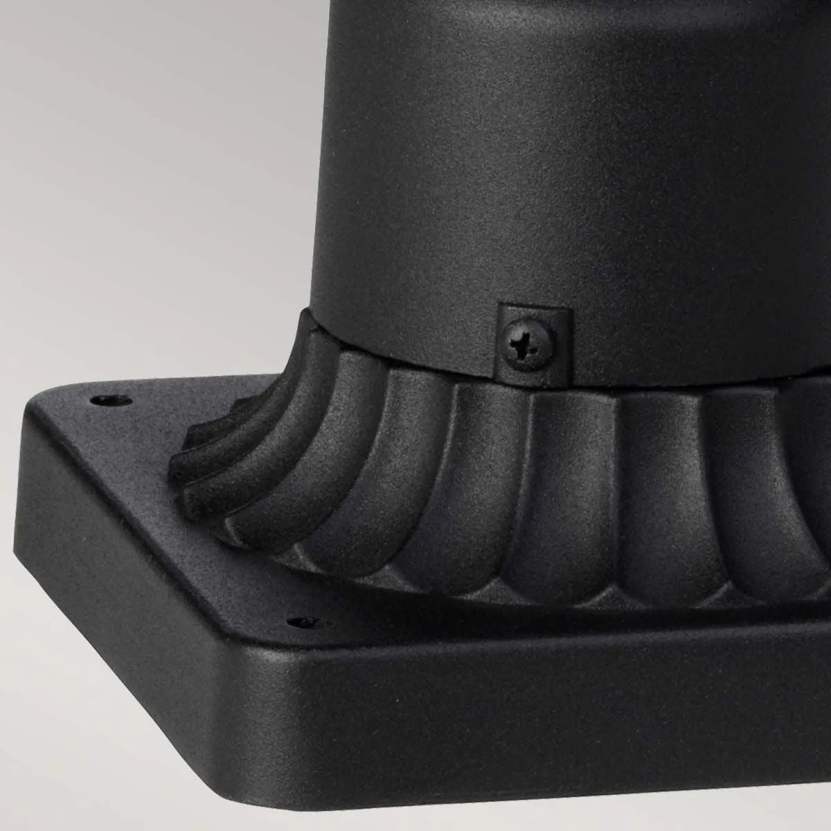 Cotswold Lane 2 Light Medium Pedestal | Black