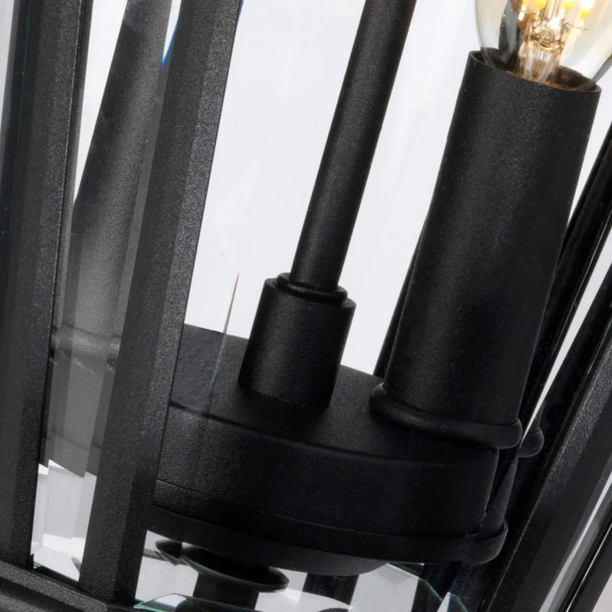 Cotswold Lane 2 Light Medium Pedestal | Black
