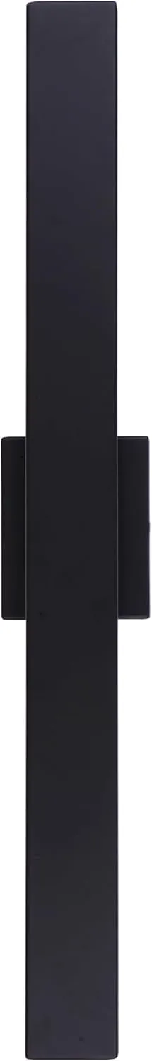 Craftmade ZA2630-MN-LED Rens Outdoor Lantern, Integrated LED, Midnight