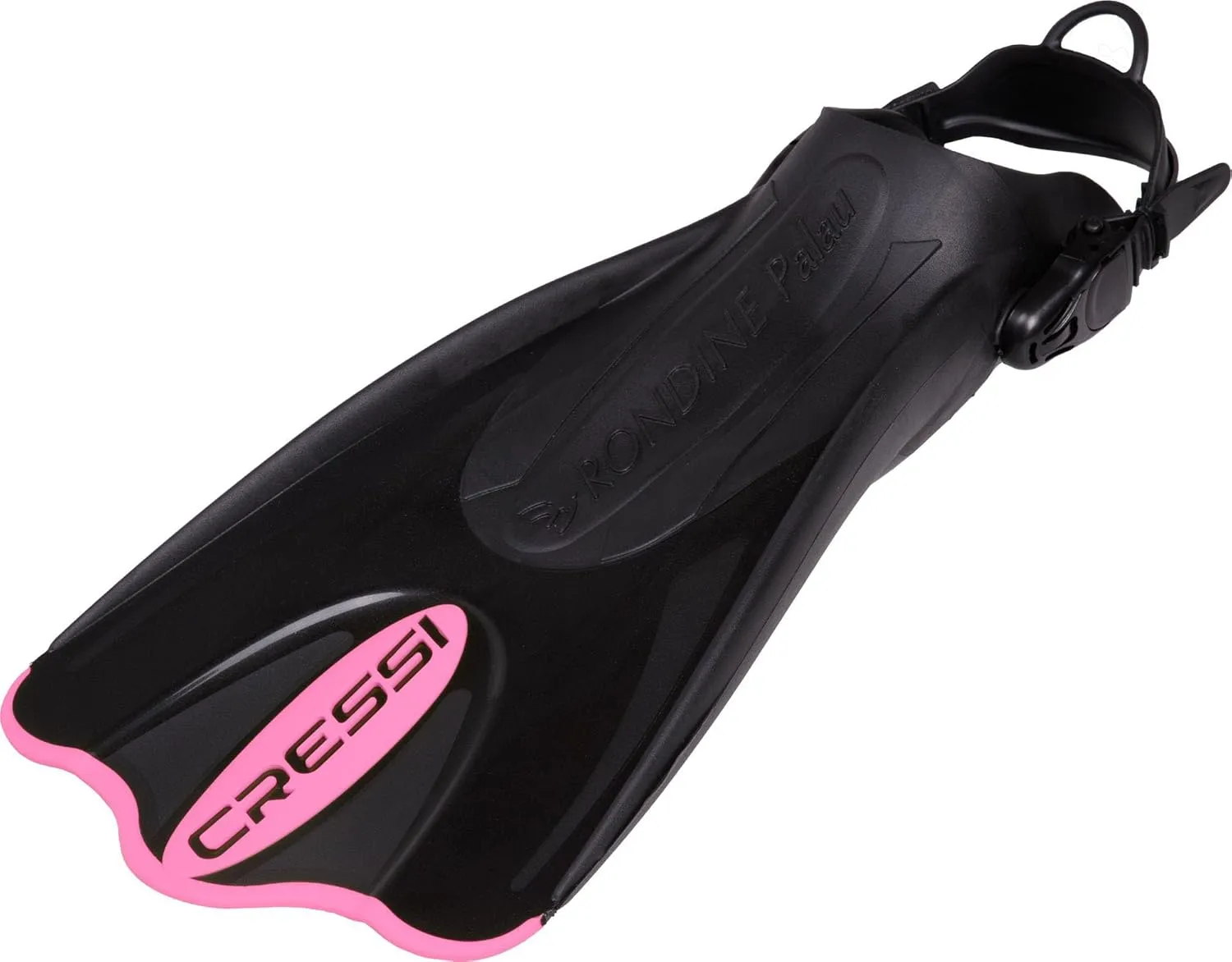 Cressi Adult Short Adjustable Fins - Snorkeling Versatile Open Heel to use Also Barefoot - Palau SAF: Made in Italy