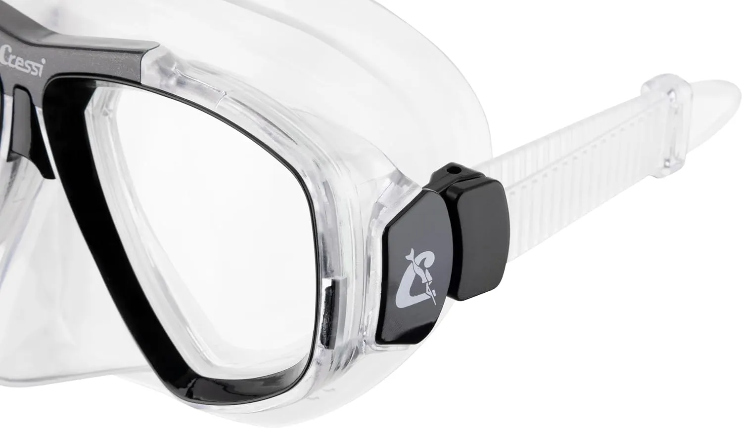 Cressi First Dive Mask with Inclined Lenses for Scuba Diving : Focus: Made in Italy