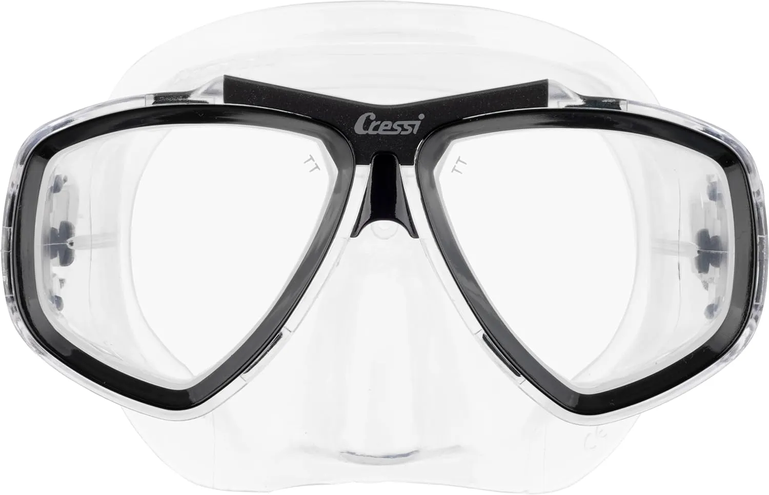 Cressi First Dive Mask with Inclined Lenses for Scuba Diving : Focus: Made in Italy