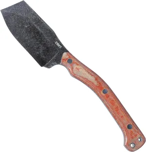 CRKT Razel Nax Fixed Blade Knife: Outdoor Razel Knife-Axe, 1075 Carbon Steel, Full Tang, Resin Infused Fiber Handle w/Kydex Sheath 2014