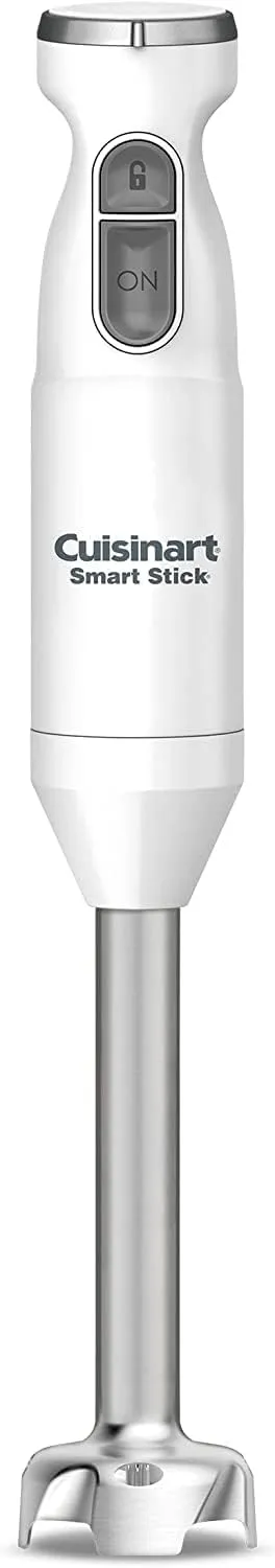 Cuisinart Hand Blender, Smart Stick 2-Speed - Powerful & Easy to Use Stick Immersion Blender for Shakes, Smoothies, Puree, Baby Food, Soups & Sauces, Stainless Steel, CSB-175P1