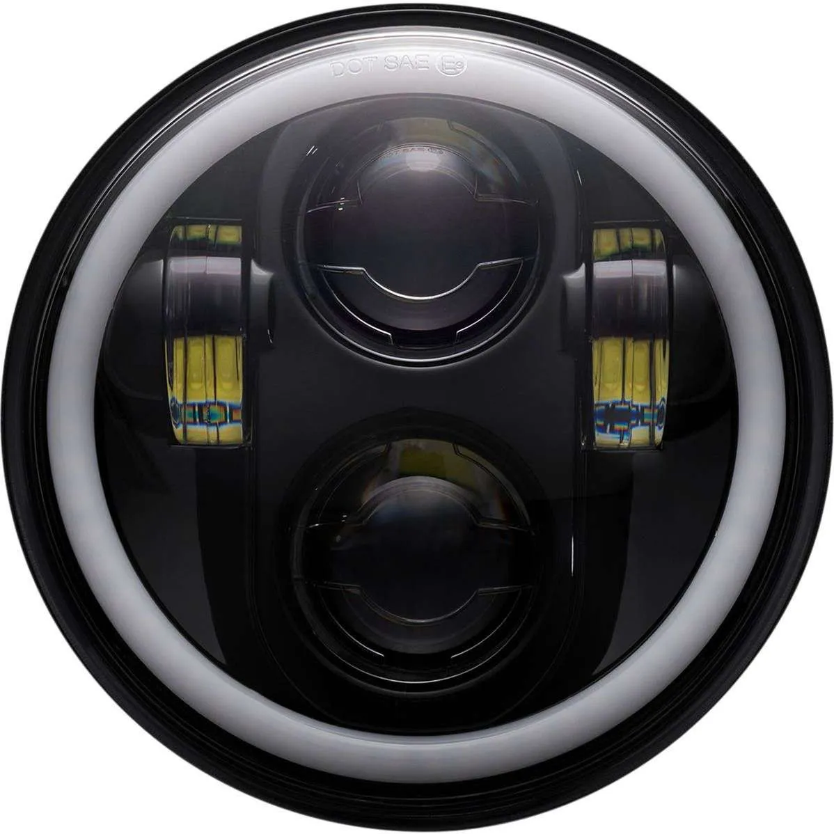 Custom Dynamics ProGlow 5.75" LED Headlight with Color Changing Halo