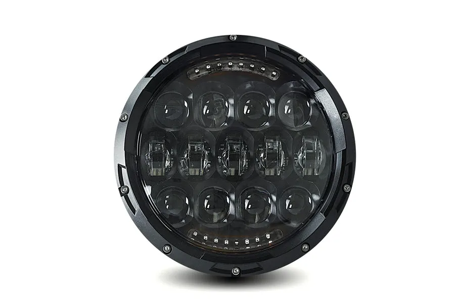 Cyron Urban 7 LED Headlamp Unit Black 1984 / UP FLT 1986 / 2013 FLST