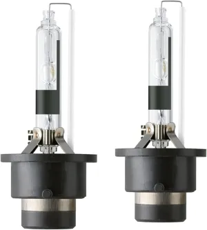 D2R HID Headlights Xenon Bulb Low Beam, for Philips 85126 Osram 66050 66250 35W OEM D2RC1 Replacement, 6000K Cool Bright White Coated Dipped Lights, 2-Pack